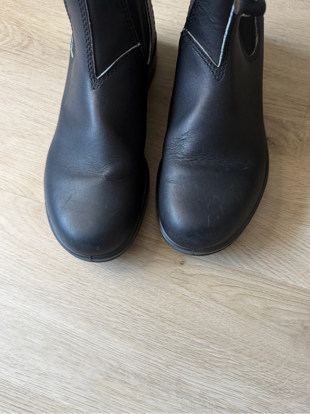Black leather blundstone boots - Picture 5 of 6